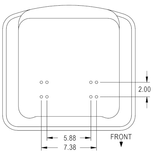 Bucket Seat Fits Kubota Compact Tractor BX1850 BX2350 BX24 BX25