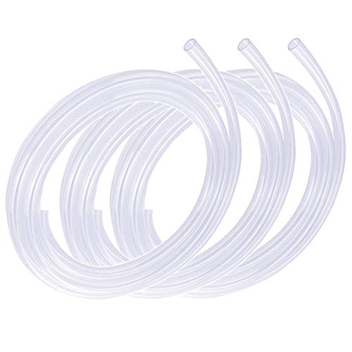 Milking Machine Accessory Cow Teat Cup, 3 Milk Hose and Bucket Lid Replacement Set