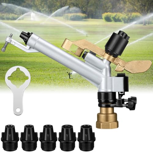 Maxcheck 1-1/2" Agriculture Farm Irrigation Sprinkler Spray Gun Heads