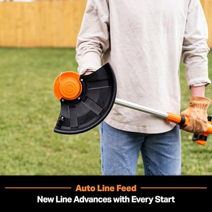 LawnMaster 24V Max 10" Cordless String Trimmer Weed Eater, CLGT2410S - style: 10-Inch