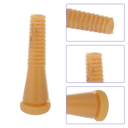 Tiiyee Chicken Plucker Fingers, 50PCS Rubber Plucking Fingers Hair Removal