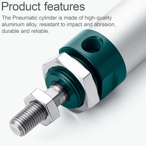 MAL25x100 Mini Air Cylinder 25mm Bore 100mm Stroke Double Acting - size: 25mm x 100mm