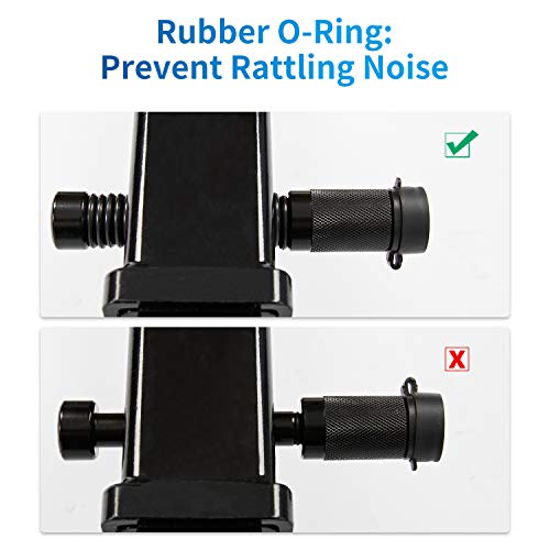 METOWARE Trailer Hitch Lock, Fit 2"-3-1/2" Class III/IV/V Receiver, 2 Pack - size: 2 Pack