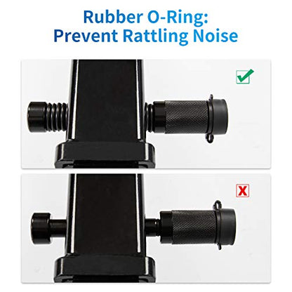 METOWARE Trailer Hitch Lock, Fit 2"-3-1/2" Class III/IV/V Receiver, 2 Pack - size: 2 Pack