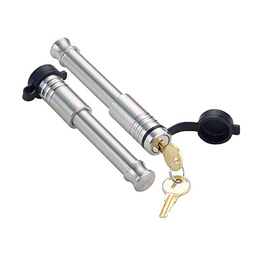 61571 | 2 Pack, Keyed Alike, Receiver Locks for 2" Receiver - Class III & IV - color: 2PK (2) Receiver Locks, size: Fits: 2.0" Receiver - Class III & IV