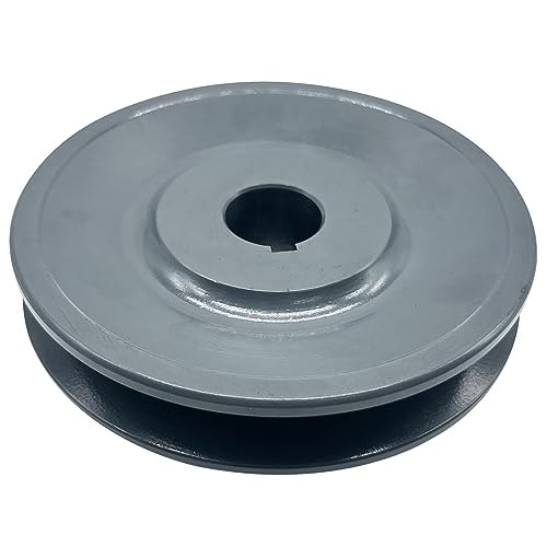 AK41-3/4 v Belt Pulley, 3.95 inch OD, 3/4 Inch Bore, Cast Iron Material, AK Single Groove v Belt Pulleys for "4L" or "A" or "3L" Belts - size: 3.95 inch OD, 3/4 Inch Bore, style: 1 Groove
