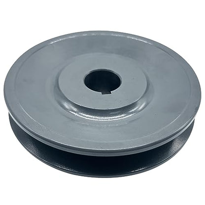 AK41-3/4 v Belt Pulley, 3.95 inch OD, 3/4 Inch Bore, Cast Iron Material, AK Single Groove v Belt Pulleys for "4L" or "A" or "3L" Belts - size: 3.95 inch OD, 3/4 Inch Bore, style: 1 Groove