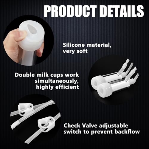 Threlaco Milking Machine Accessory Goat Teat Cup Silicone Goat Milking Line