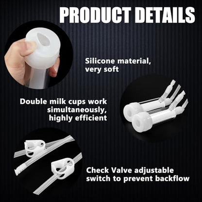 Threlaco Milking Machine Accessory Goat Teat Cup Silicone Goat Milking Line