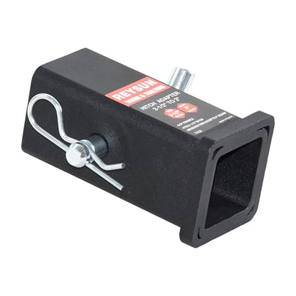 Trailer Hitch Adapter - 2.5 to 2 Inch, with Hitch Pin and Clip