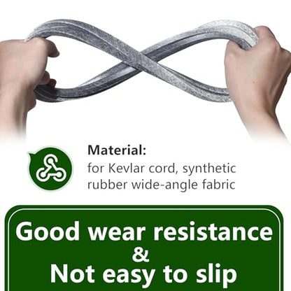 954-04249A 754-04249 Mower Belt Deck Belts Compatible with Craftsman MTD Troy Bilt Huskee 954-04249 754-04249A Lawn Mowers Parts Length 70.9'' - size: 70.9"L x 0.65"W
