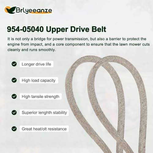 954-05040 Lawn Mower Upper Drive Belt - size: 35.25"L x 0.656"W