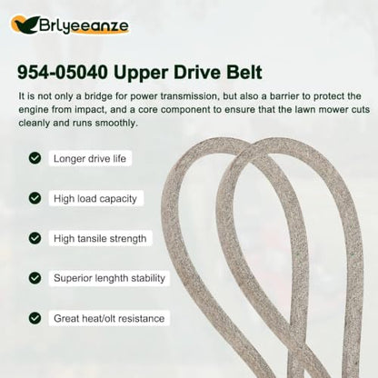 954-05040 Lawn Mower Upper Drive Belt - size: 35.25"L x 0.656"W