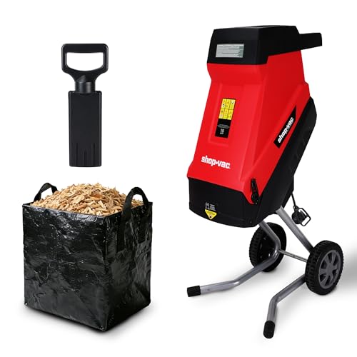 Shop-Vac 15-Amp Electric Wood Chipper, 1-3/4 Inch Cutting Diameter