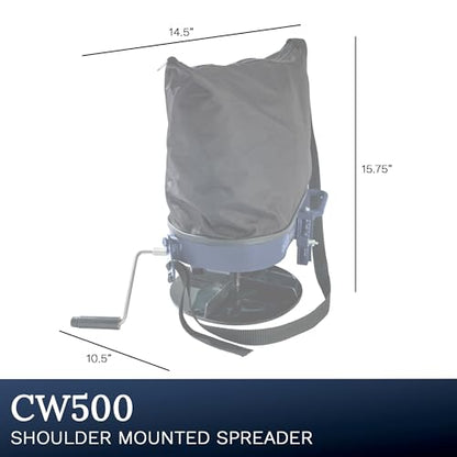 Charles Walters CW500 Shoulder Mounted Lawn and Garden Spreader