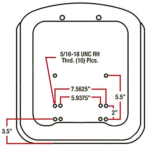 K2571-56110 Seat Without Arm Rests Fits Kubota B20