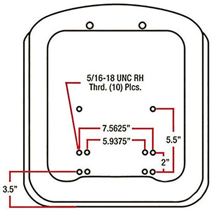 K2571-56110 Seat Without Arm Rests Fits Kubota B20