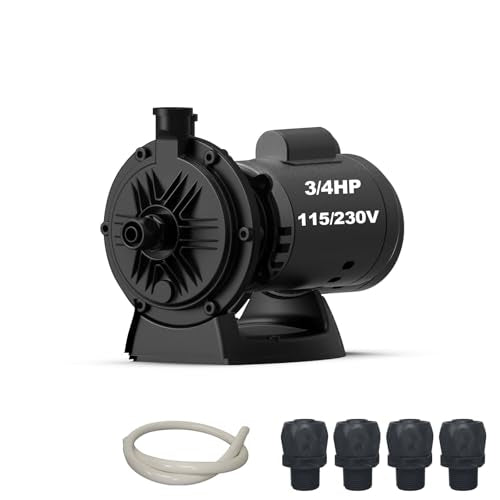115/230Vac PB4-60 Pool Booster Pump For Pressure Side Pool Cleaner - color: Dark Gray