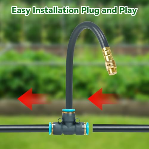 360°Adjustable Drip Irrigation System,200FT Irrigation System for Garden - size: 200Ft