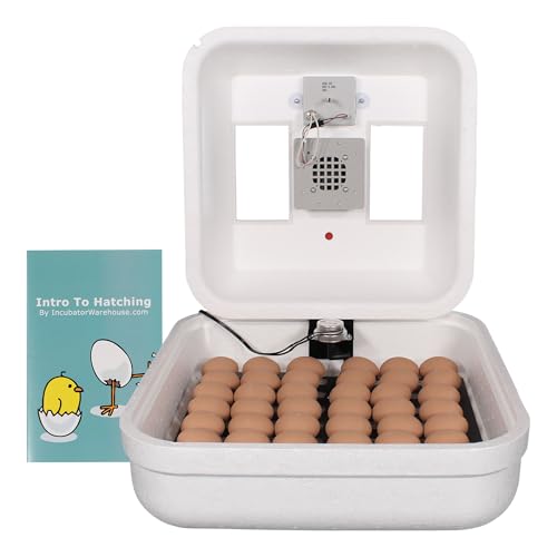 HovaBator 2370 Starter Incubator Kit, Circulated Air Incubator, Egg Turner - size: No Additional Tray, style: No Auto Humidity System