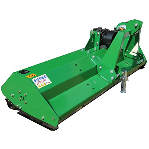68" Tractor Heavy Duty Flail Mower 3 Point Mowing Attachment Farm Equipment