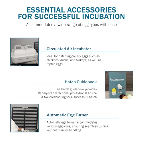 HovaBator 2370 Starter Egg Incubator Kit (Add Quail Tray, No Auto Humidity System) - size: Add Quail Tray, style: No Auto Humidity System