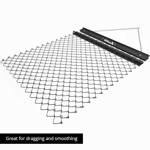 Titan Ramps 4' x 5' Drag Harrow, ATV, Tractor, UTV, Gravel or Soil