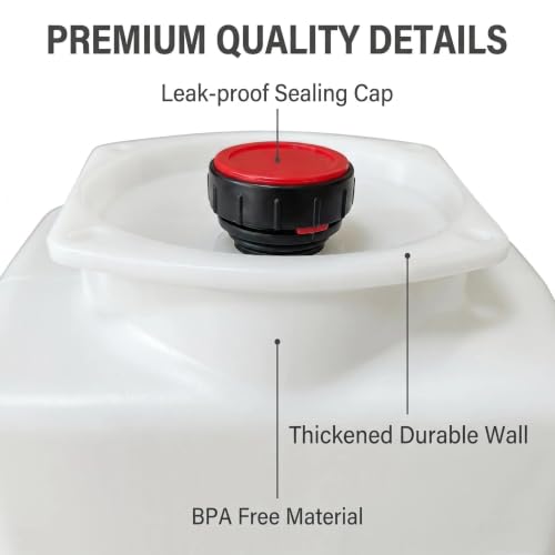 6 Quart Poly Power Unit Fluid Reservoir Tank - size: 6 Quart