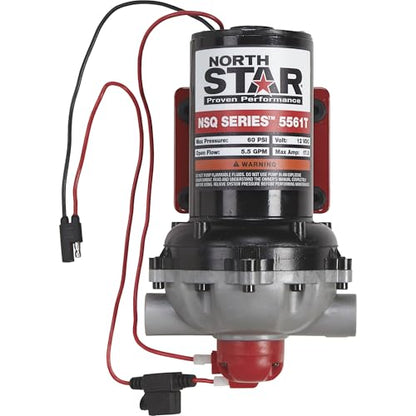 NorthStar NSQ 12V On-Demand Sprayer Diaphragm Pump, 5.5 GPM