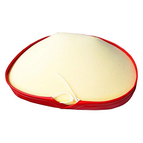 R1015 21" Red & White Seat Cover Fits Massey Ferguson, Ford, Fordson