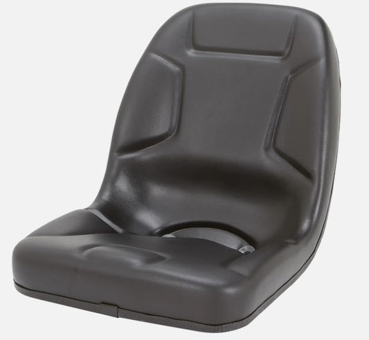 High Back Compact Tractor Seat; Compatible with Kubota: B7500, B8200, G1800, G1900, G2000, GF1800 Mower, K008 Backhoe, L175, L185, L200,L225, L2050, L210, L225, L2250; 530000BK-K2