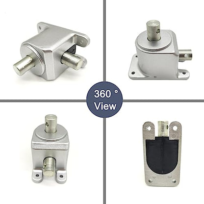 1:1 Right Angle Tapered Bevel Gearbox 1.5 Module 20 Teeth 90° Angle Drive Steering Gear Device Simple Mechanical DIY Module with 15mm Shaft