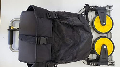 M4 Battery Powered Backpack Sprayer with 7-inch Wheels Cart - size: M4 + 0.58 ft Wheels Cart