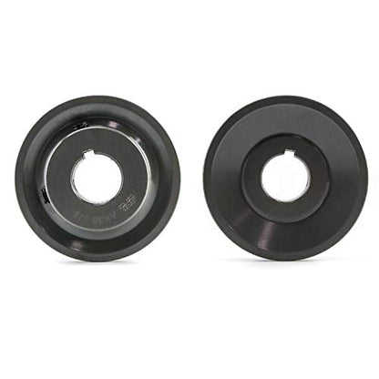 QWORK Single Groove Web Sheaves, 3.05" OD 7/8" Bore V-Belt Sheave for V-Belt, AK3078