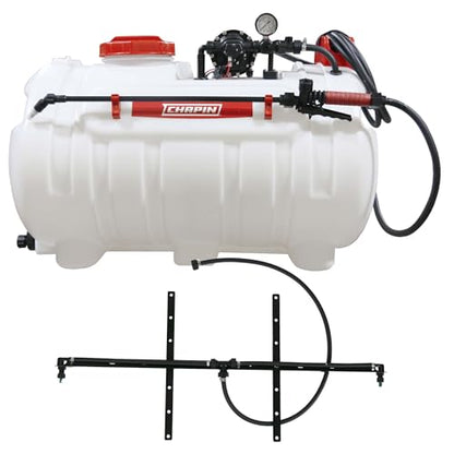 CHAPIN 98444 40-Gallon ATV/UTV Sprayer, 2-Nozzle Boom & 2.5 GPM Pump - size: 40 Gallon