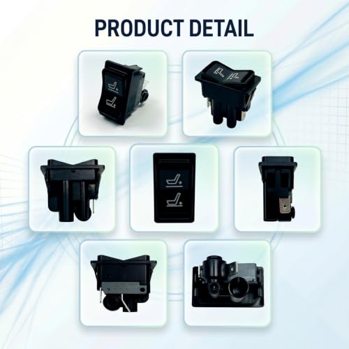 Seat Air Adjustment Switch RE225257 87308605, 3-Position