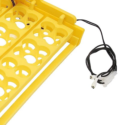 Automatic Egg Turner Tray - Multifunction Incubator Tray for 16 Duck Eggs, 72 Quail Eggs (AC110V) - size: AC110V