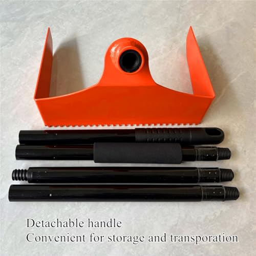 Hand Push Turf Installation Tool Glue/Adhesive Spreader(Working with 27cm 10.6inch) for Artificial Grass (27cm with Long Handle) - size: 27cm with long handle