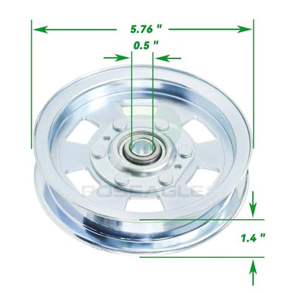 033-7201-25 Idler Pulley for Bad Boy MZ Magnum, ZT Elite Decks - color: A26 1xBad Boy 033-8000-00