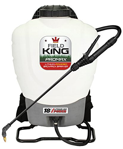 Field King 190515 Professionals Battery Powered Backpack Sprayer, 4 gal - style: Battery Powered