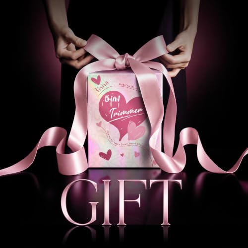 Risina 5-in-1 Bikini Trimmer for Women, Self Care Gifts, Full Body Shaver - color: Rose Quartz