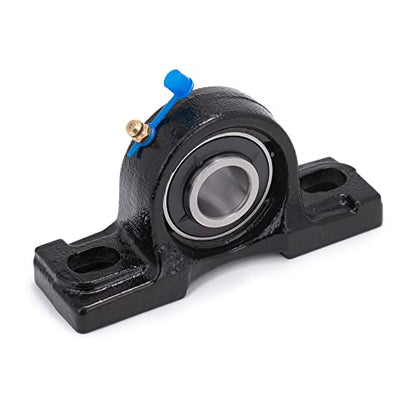 XIKE 2 Pcs UCP204 Bore 20mm Pillow Block Mounted Ball Bearings - size: UCP204 Bore 25/32"