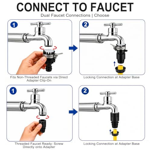 High Pressure Hose Nozzle Sprayer, Home High Pressure Car Wash Water Gun - color: Pacifier Interface B