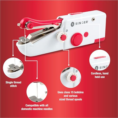 SINGER Stitch Sew Quick™ Portable Handheld Cordless Mending Machine