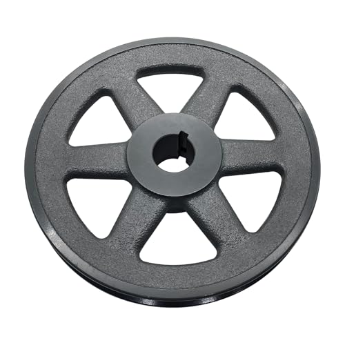 BK80-1-1/8,BK80118 v Belt Pulley,7.75 inch OD, 1 1/8 Inch Bore,Cast Iron Material,BK Single Groove Motor Pulley for "4L" or "A" Belts and "5L" or "B" Belts - size: 7.75 inch OD, 1-1/8 inch Bore, style: 1 Groove