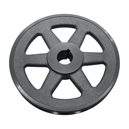 BK80-1-1/8,BK80118 v Belt Pulley,7.75 inch OD, 1 1/8 Inch Bore,Cast Iron Material,BK Single Groove Motor Pulley for "4L" or "A" Belts and "5L" or "B" Belts - size: 7.75 inch OD, 1-1/8 inch Bore, style: 1 Groove