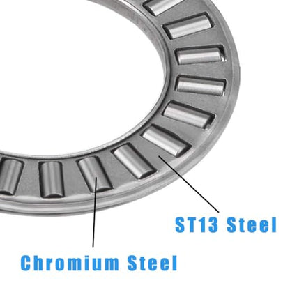 4 Sets NTA1220+2TRA, Thrust Needle Roller Bearings, ID 3/4", OD 1-1/4" - size: NTA1220+2TRA