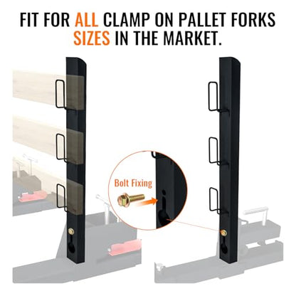 Heavy Duty Universal Anti-Roll Bar for Clamp On Pallet Forks