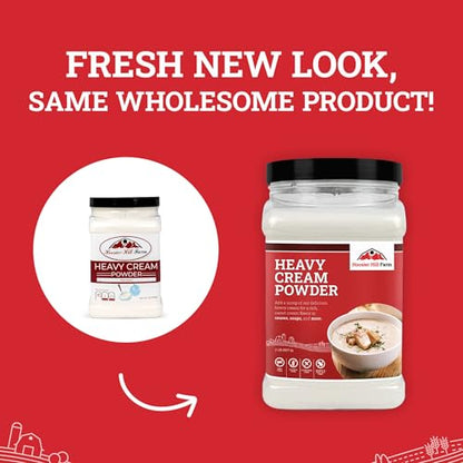 Hoosier Hill Farm Heavy Cream Powder, 2LB (Pack of 1) - size: 2 Pound (Pack of 1)