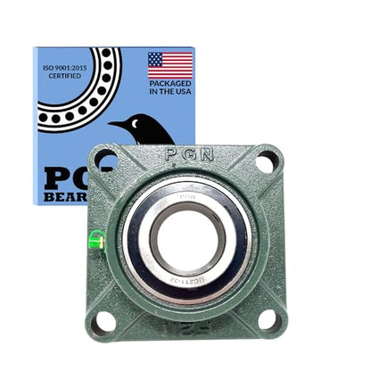 PGN UCF211-32 (1 Pack) Square Flange Bearing 2" Bore - size: 1, style: UCF211-32